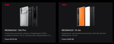 Redmagic Gaming Smartphone