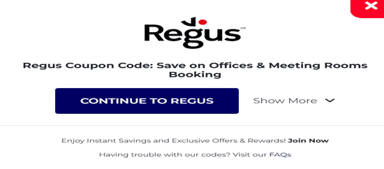 Copy Regus Promo