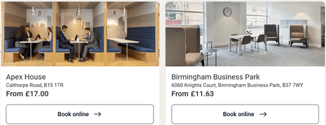 Regus Hourly Offices