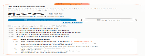 RingCentral Advanced Plan