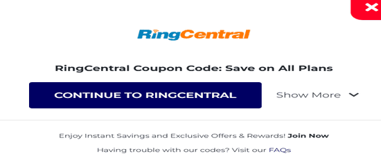 Copy RingCentral Promo