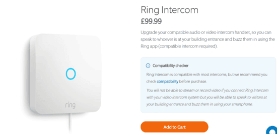 Ring Intercom Product