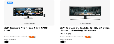 Samsung Computer & Displays