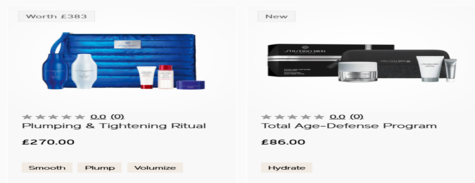 Gifts & Sets Shiseido