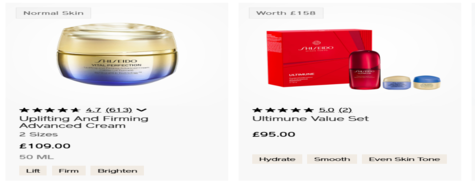 Skincare Shiseido