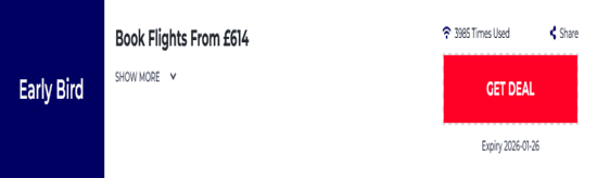 Promo Singapore Airlines Code