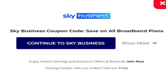 Sky Business Copy Promo