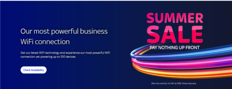 Superfast Broadband  Sky Business