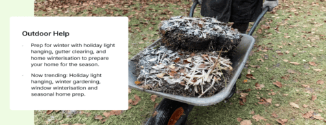 Taskrabbit Outdoor Help