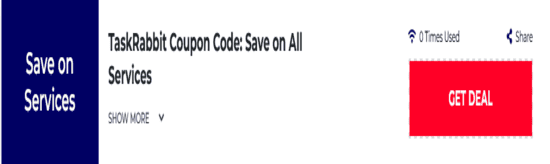 Promo Taskrabbit Code