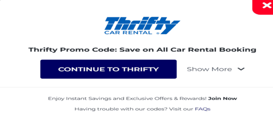 Thrifty Copy Promo