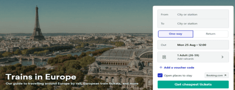 Trainline European Trains