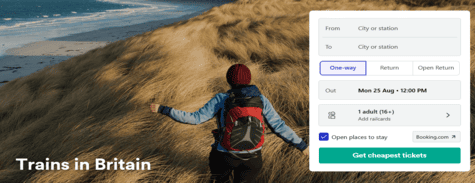 Trainline UK Trains