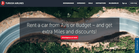 Turkish Airlines Rent a Car