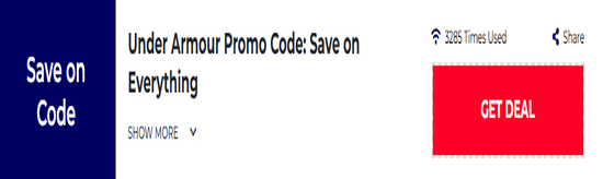 Promo Under Armour Code
