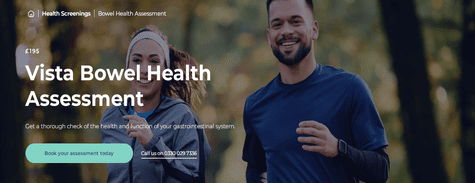 Vista Health Bowel Health Assessment