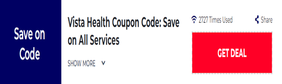 Promo Vista Health Code