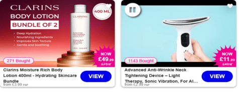 Wowcher Beauty Products